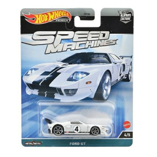 Available to Order from Supplier - 1:64 HOTWHEELS Speed Machines Ford Gt 4/5 MHWFPY86-HKC46