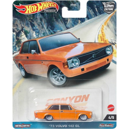 Available to Order from Supplier - 1:64 HOTWHEELS Canyon Warriors 1973 Volvo 142 Gl 4/5 Hkc53 MHWFPY86-HKC53