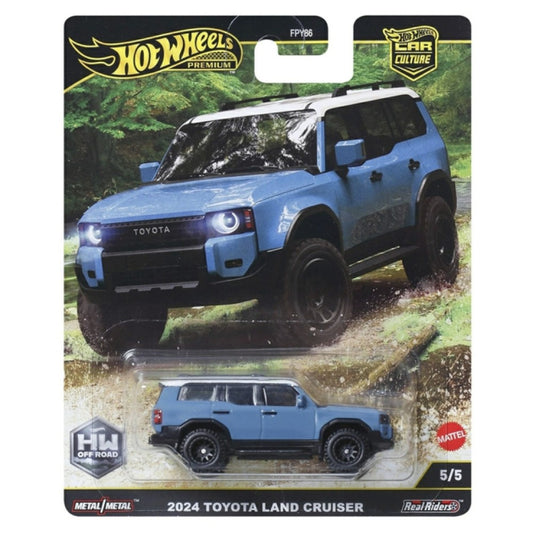 Available to Order – Hot Wheels Hw Off Road 2024 Toyota Land Cruiser 5/5 Jbk52 Mattel Toys Model (MHWFPY86-JBK52)