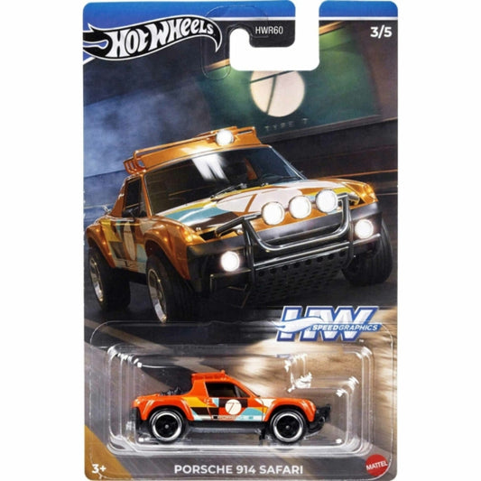 Speed Graphics Porsche 914 Safari 3/5 Hot Wheels Model