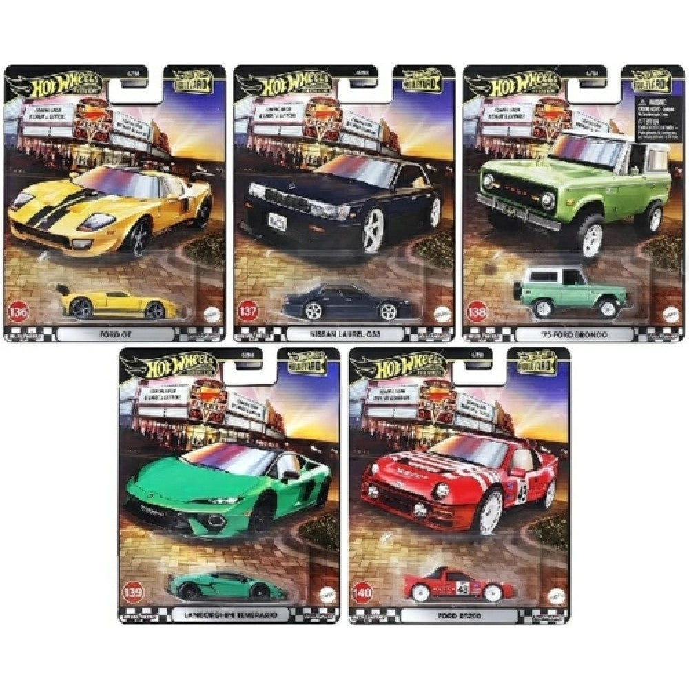 Available to Order – X10 Hot Wheels Premier Boulevard Asst Mattel Toys Model (MHWGJT68-978E)