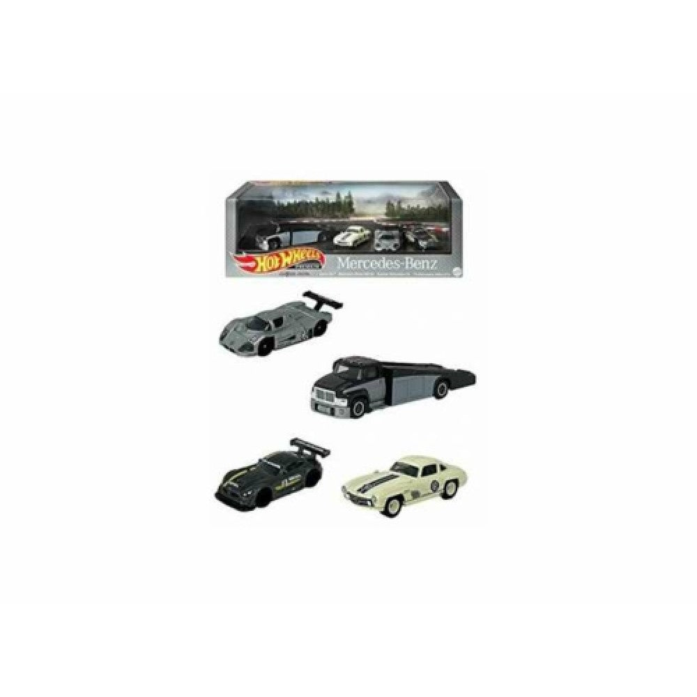 Available to Order – Hot Wheels Premium Set Mercedes Benz 1:64 Mattel Toys Model (MHWGMH39-956H)