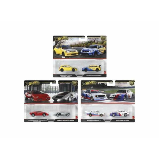 Available to Order – X8 1/64 Hot Wheels Premium 2 Pack Asst 1:64 Model (MHWHBL96-979R)