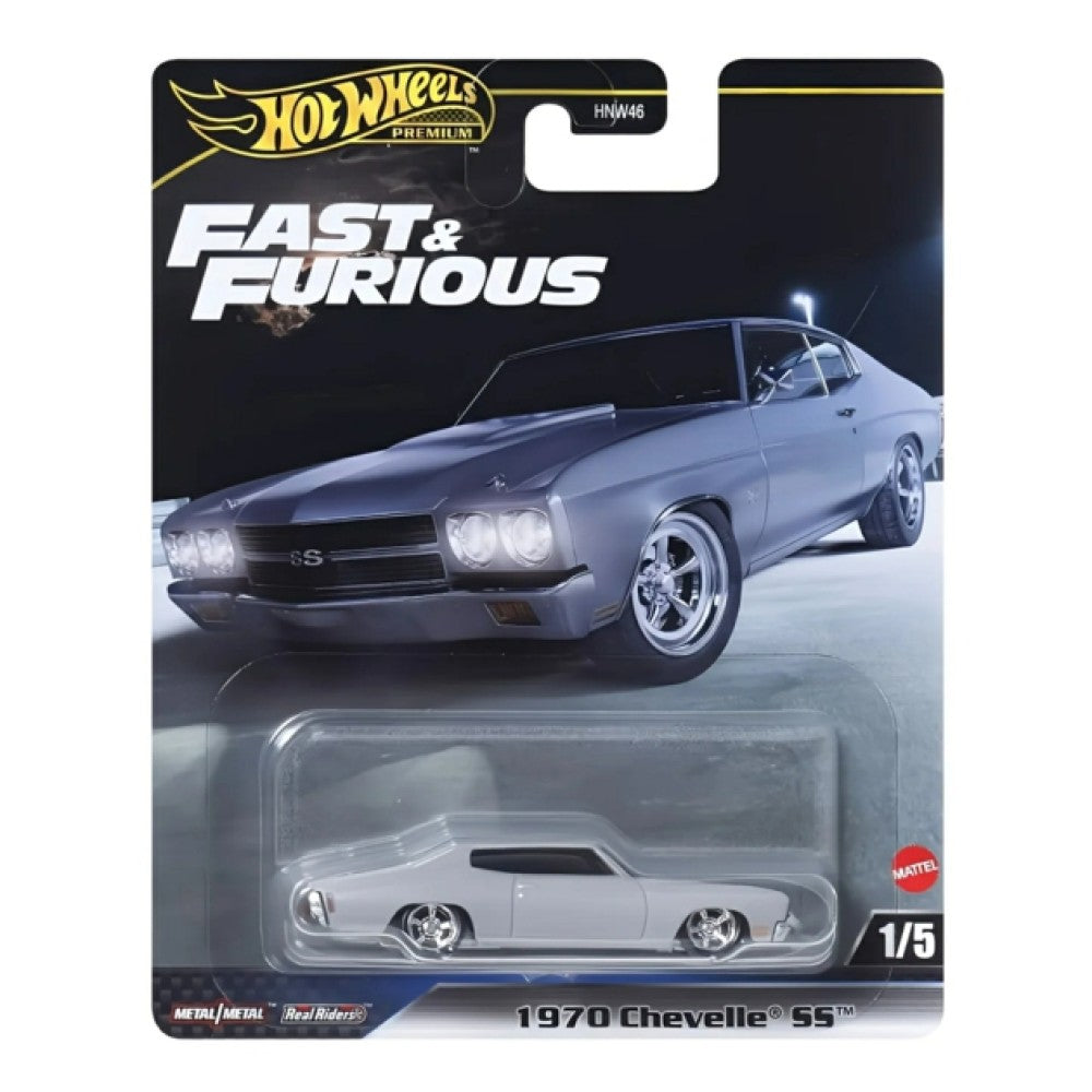 1970 Chevelle Ss Fast & Furious 1/5 1:64 Hot Wheels Model Car (JBL94)