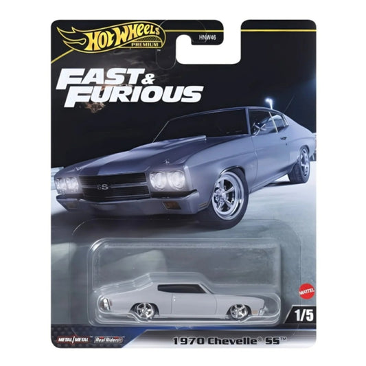 1:64 Hot Wheels Fast & Furious 1/5 1970 Chevelle Ss JBL94