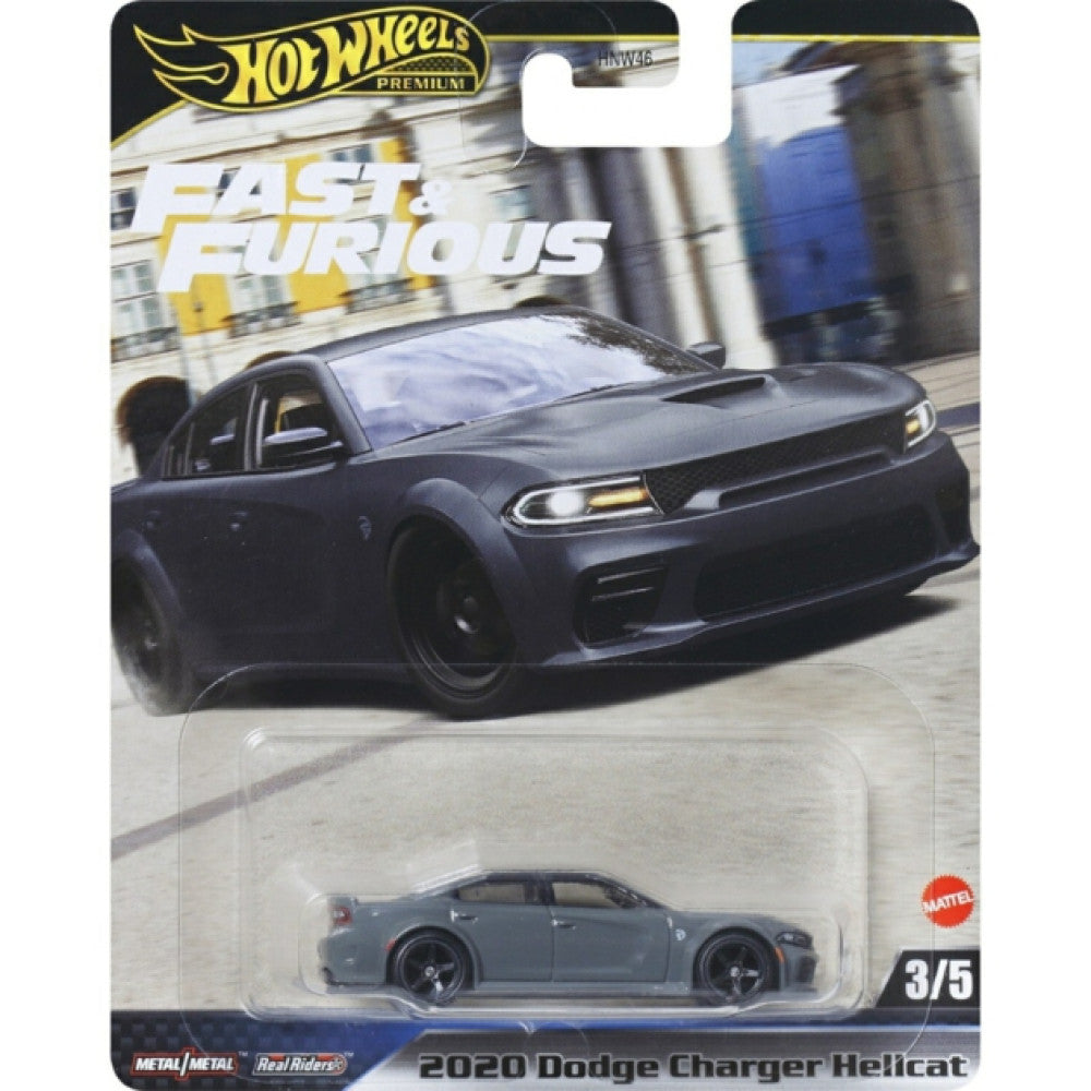 MHWHNW46-JBL96 Hot Wheels Fast And Furious 2020 Dodge Charger Hellcat 3/5 – diecast model