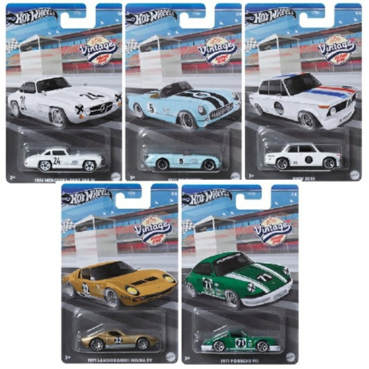 Available to Order – X10 Hot Wheels Vintage Car Club Assortment Model (MHWHRT81-979A)