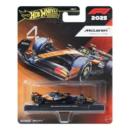 Available to Order – Hot Wheels Premium Formula 1 McLaren No.4 Lando Norris Mattel Toys Model (MHWHRV11-JKD88)