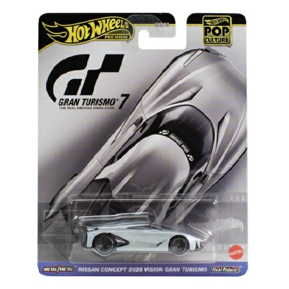 Nissan Concept 2020 Vision Gran Turismo 7 1:64 Hot Wheels Pop Culture Model Car (HKC38)