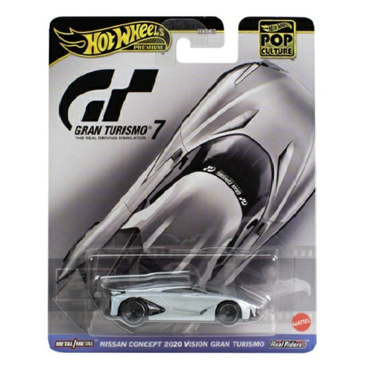 1:64 Hot Wheels Pop Culture Gran Turismo 7 Nissan Concept 2020 Vision HKC38