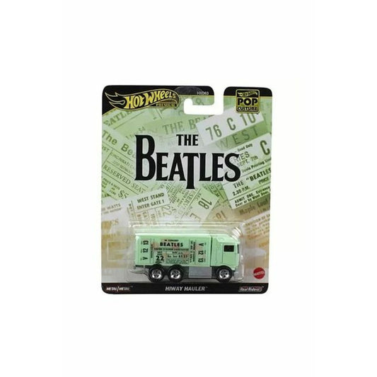 Available to Order – Hot Wheels Pop Culture the Beatles Hiway Hauler Green Mattel Toys Model (MHWHXD63-HVJ45)