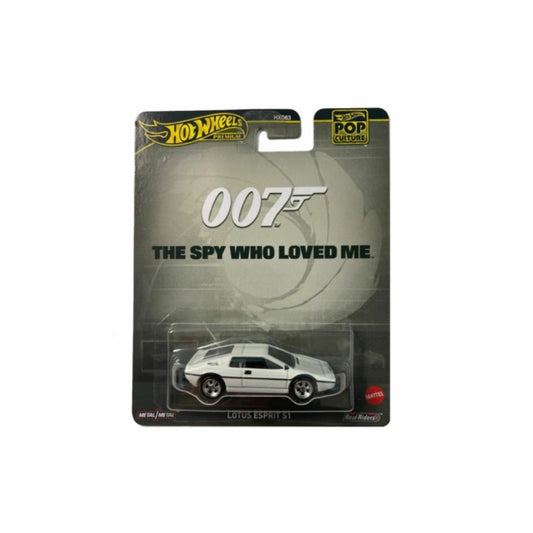 Available to Order – 1:64 Hotwheels Pop Culture James Bond 007 The Spy Who Loved Me Lotus Esprit S1 (MHWHXD63-HXD98)
