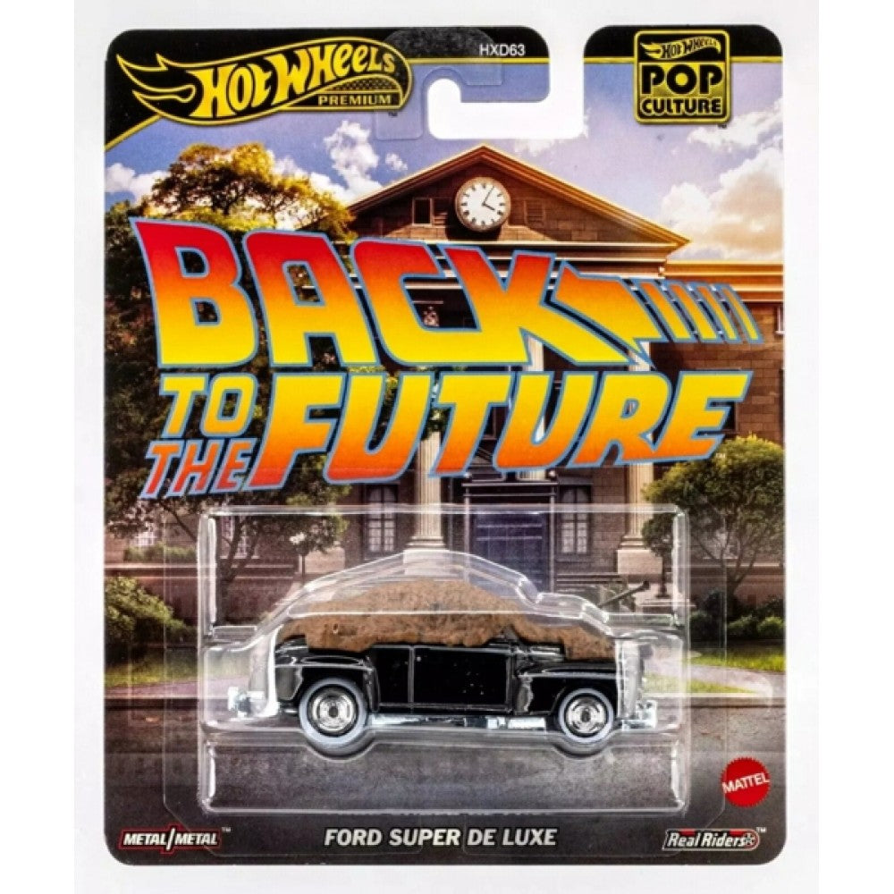MHWHXD63-JBL82 - Hot Wheels Pop Culture Ford Super De Luxe Back To The Future – diecast model