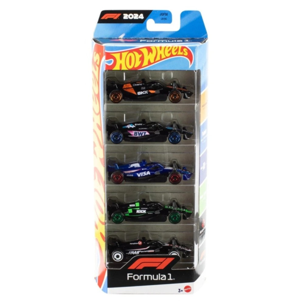 Available to Order – Hot Wheels Formula 1 Diecast Vehicles 5 Pack Single Mattel Toys Model (MHWJGF58-SINGLE)
