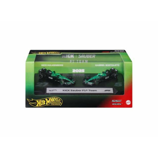 MHWJMM92 - Hotwheels Premium Formula 1 2-pack Team Kick Sauber MATTEL TOYS Model