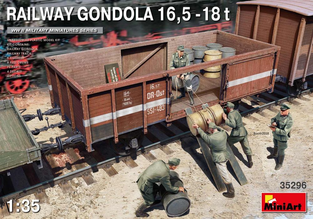Railway Gondola 16.5-18t 1:35 – diecast model
