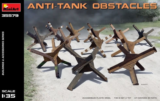 Anti-tank Obstacles 1:35 Miniart Model