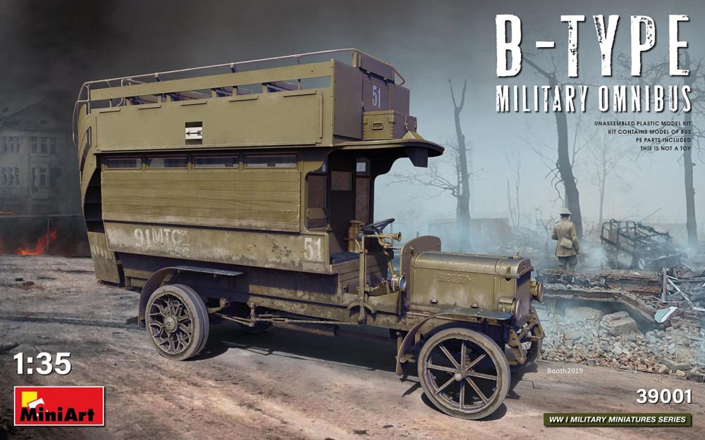 B-Type Military Omnibus 1:35 – diecast model