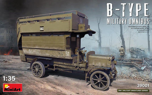 B-Type Military Omnibus 1:35 – diecast model