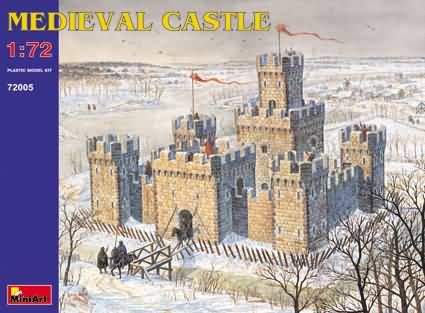 Medieval Castle 1:72 Miniart Model