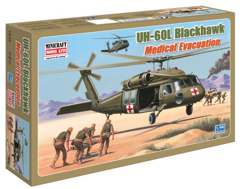 Available to Order – UH-60L Blackhawk Medivac 1:48 (MIC 11644)
