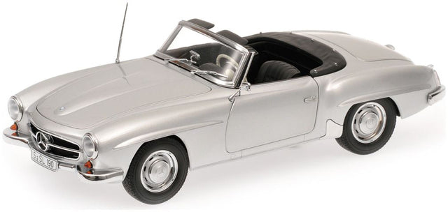 Available to Order – Mercedes-Benz 190 Sl (W121) 1955, Silver 1:18 (MIN 100 037031)