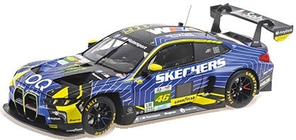BMW M4 GT3 EVO Team WRT Rossi/Harthy v.d Linde 24H Le Mans 2025 1:18 Minichamps Model