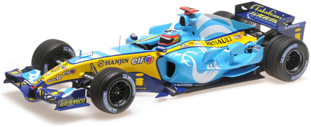 Available to Order – Renault F1 Team R25 Fernando Alonso - Winner French Gp 2005 1:18 (MIN 117 051005)