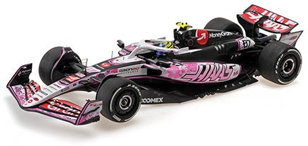 Available To Order – Moneygram Haas F1 Team VF-25 Oliver Bearman Japan GP 2025 1:18 Minichamps Model (MIN 117 250387)