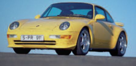Porsche 911 Rs (993) - 1994 - Yellow 1:18 Minichamps Model