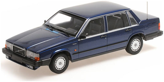 Available to Order – Volvo 740 Gl - 1986 - Dark Blue Metallic 1:18 (MIN 155 171701)