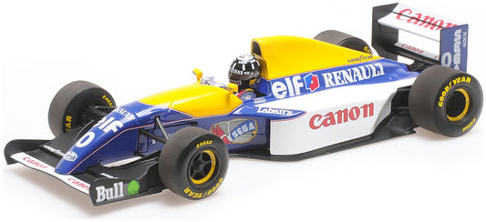 Available to Order – Williams Renault Fw15C - Damon Hill - 1993 (Note- Faint cracks on white paint on pod) 1:18 (MIN 180 930000)