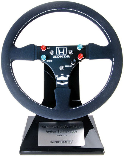 Available to Order – Steering Wheel Mclaren Mp4/6 1991, A. Senna 1:2 (MIN 254 910001)
