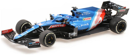 Alpine F1 Team A521 Fernando Alonso - Hungarian Gp 2021 1:43 – diecast model