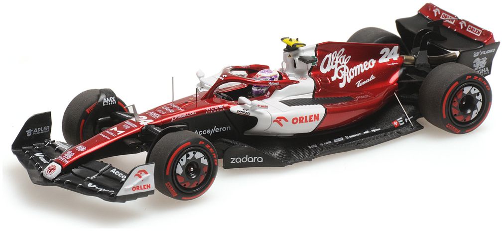Alfa Romeo F1 Team Orlen C42 Guanyu Zhou - Bahrain 2022 1:43 – diecast model
