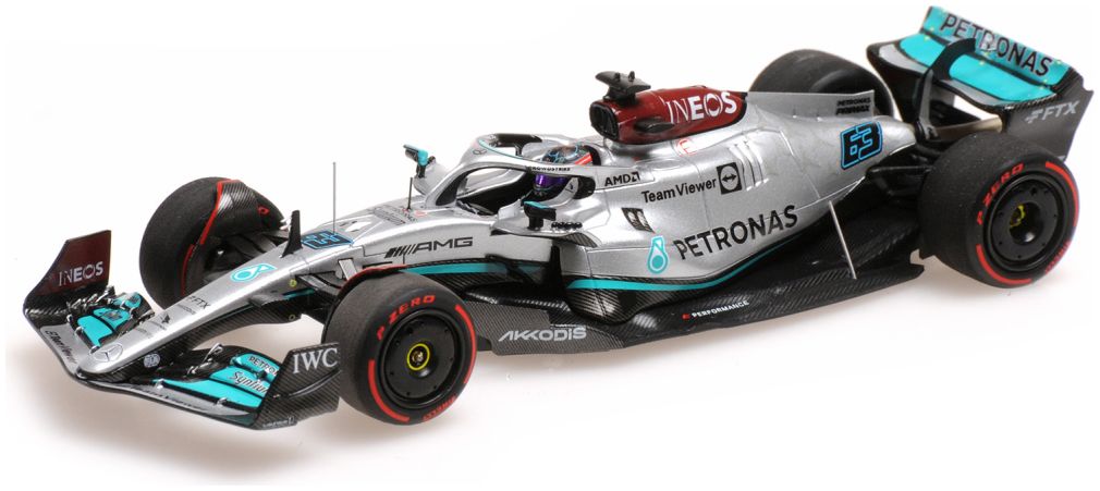Mercedes-Amg W13 E Performance 2022, G. Russell, Bahrain Gp 1:43 – diecast model