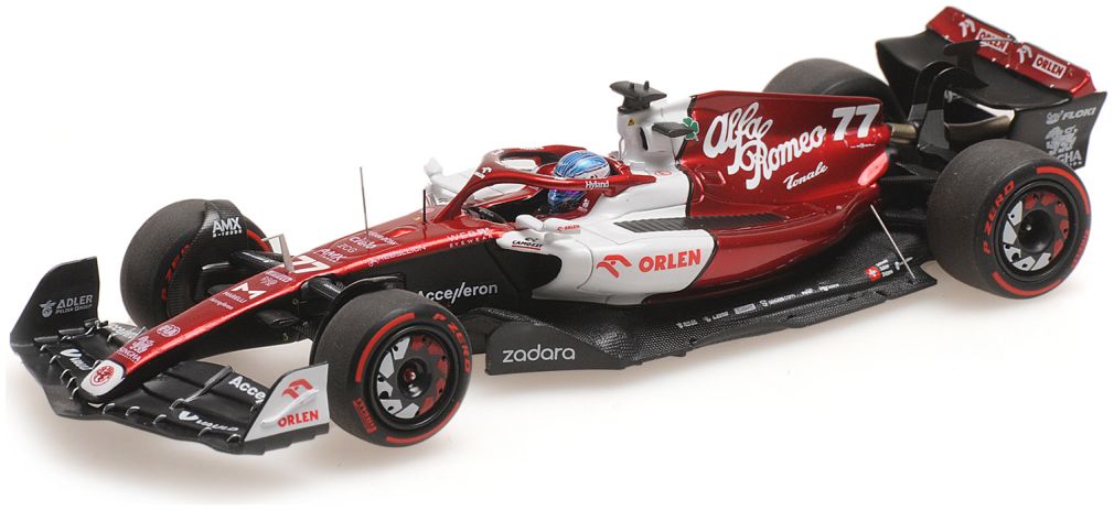 Alfa Romeo F1 Team Orlen C42 Valtteri Bottas - Bahrain Gp 2022 1:43 – diecast model