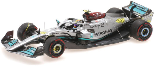Mercedes-Amg W13 E Performance 2022, L. Hamilton, 3rd British Gp 1:43 – diecast model