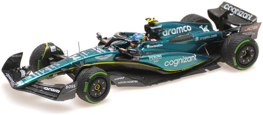 Aston Martin Amr23 2023, F. Alonso, 2nd Monaco Gp 1:43 – diecast model