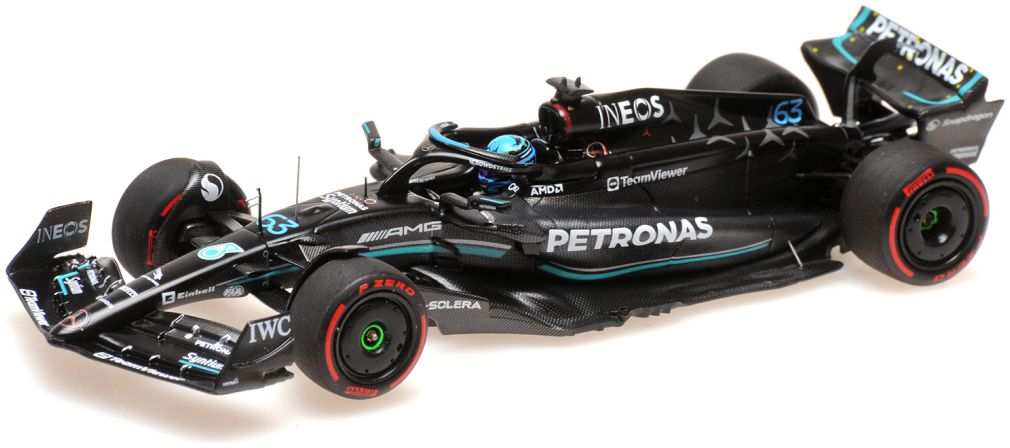 Available to Order – Mercedes-Amg W14 E Performance 2023, G. Russell, 3rd Spain Gp 1:43 (MIN 417 230863)