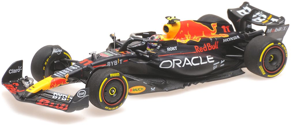 Oracle Red Bull Racing Rb19 2023, S. Perez, 2nd Place Italian Gp 1:43 – diecast model