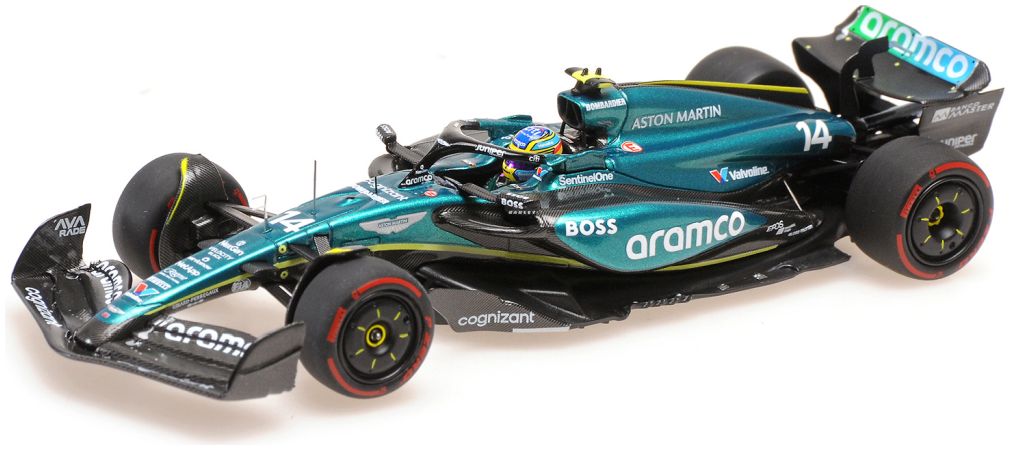 Aston Martin Aramco Formula One Team Amr24 Fernando Alonso - 2024 1:43 – diecast model