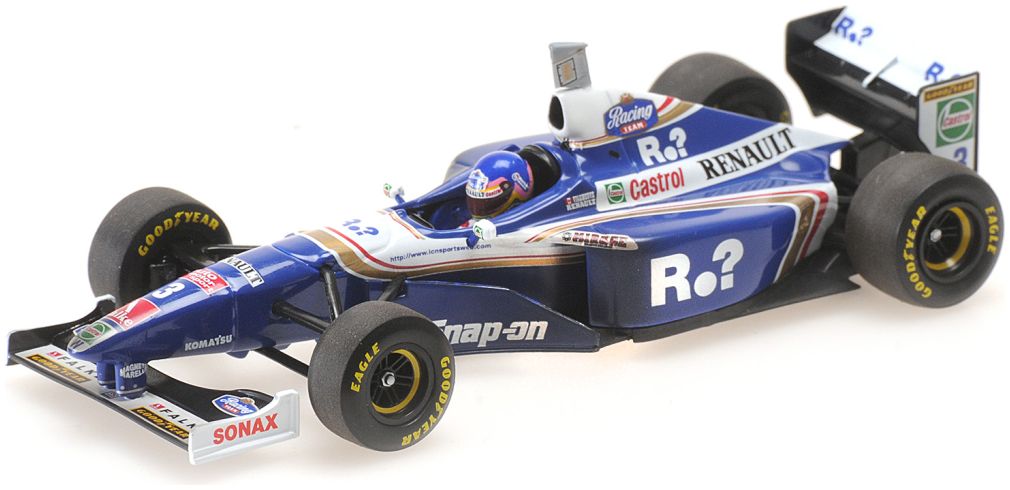 Williams Renault Fw19 - Dirty Version 1997, J. Villeneuve, World Champion 1:43 Minichamps Model