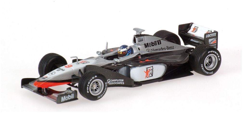 Available to Order – Mclaren Mercedes Mp4/13 Mika Hakkinen - World Champion 1998 1:43 Minichamps Model (MIN 436 980008)