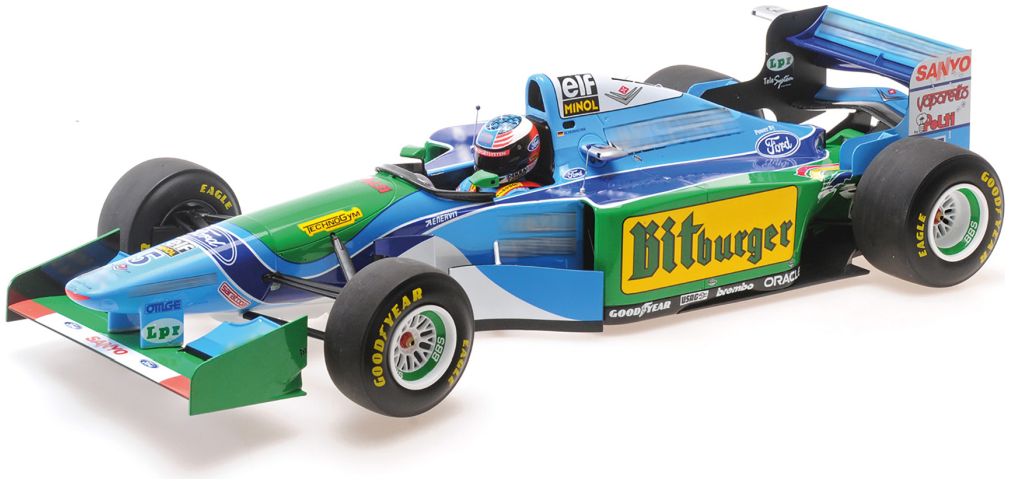 Available To Order – Benetton Renault B194 Michael Schumacher - Australian Gp 1994 1:12 Minichamps Model (MIN 517 941205)