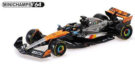 McLaren F1 Team MCL39 Oscar Piastri 2nd British GP 2025 1:64 Minichamps Model