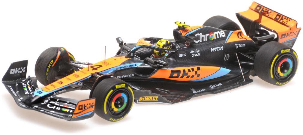 Mclaren F1 Team Mcl60 Lando Norris - Australian Gp 2023 1:43 Minichamps Model