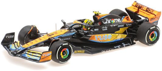 Mclaren F1 Team Mcl60 Lando Norris - Abu Dhabi Gp 2023 1:43 Minichamps Model