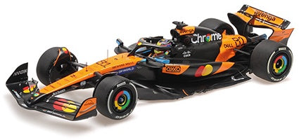 Available To Order – McLaren F1 Team MCL39 Oscar Piastri Winner China GP 2025 1:18 Minichamps Model (MIN 537 251981)