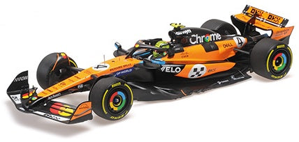 Available To Order – McLaren F1 Team MCL39 Lando Norris Winner Monaco GP 2025 1:18 Minichamps Model (MIN 537 252504)